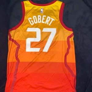 NBA gobert jersey basketball L